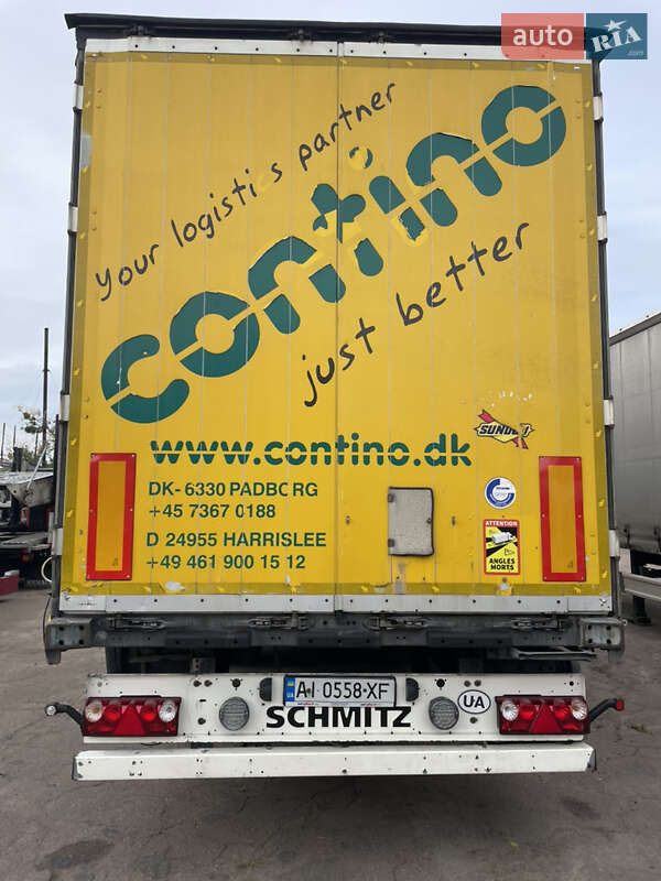 Тентованный борт (штора) - полуприцеп Schmitz Cargobull SO1 2013 в Буче