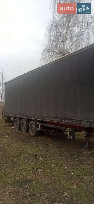 Тентованный борт (штора) - полуприцеп Schmitz Cargobull SO2 2004 в 