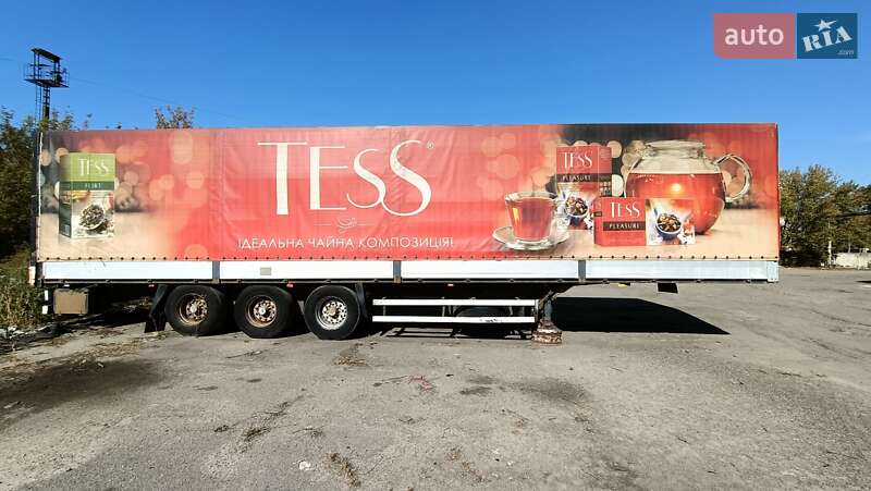 Тентований борт (штора) - напівпричіп Schmitz Cargobull SPR 24 2003 в 