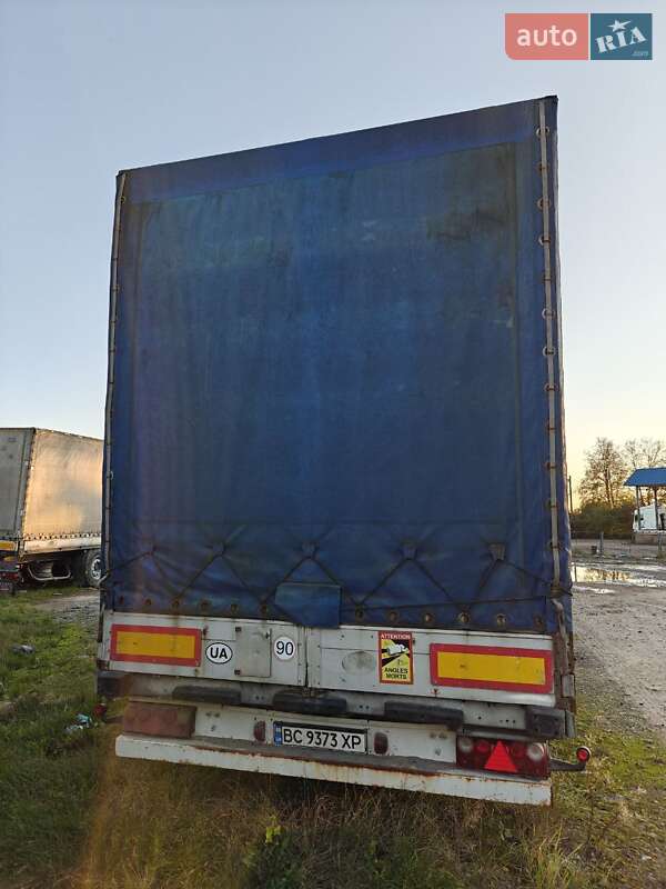 Тентований борт (штора) - прицеп Schmitz Cargobull SPR 24 2008 в Львові