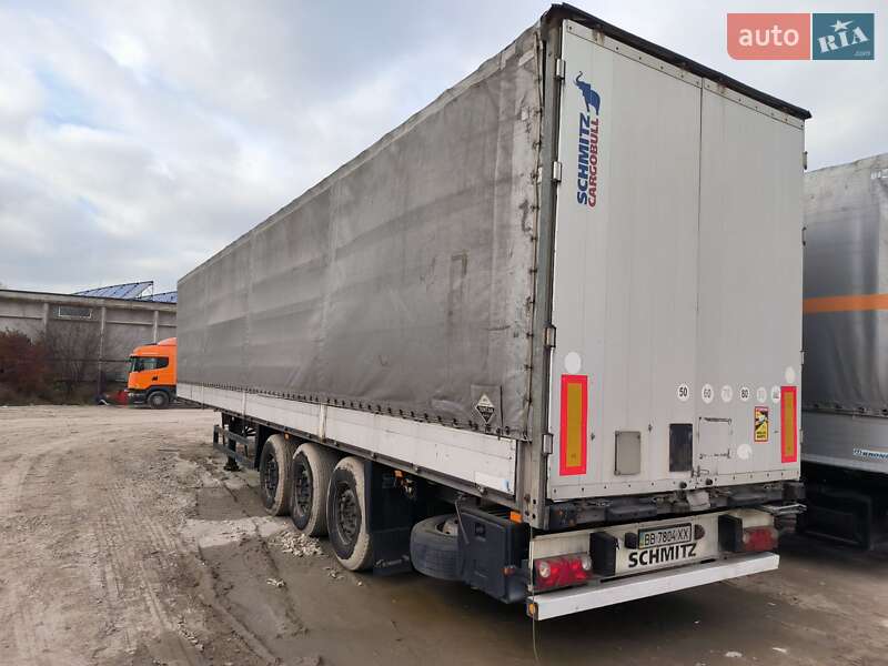 Тентований борт (штора) - напівпричіп Schmitz Cargobull SPR 24 2007 в Києві