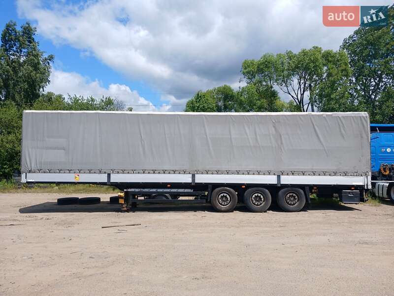 Тентованный борт (штора) - полуприцеп Schmitz Cargobull SPR 24 2002 в Львове