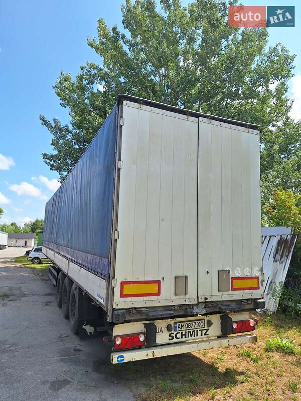 Бортовий напівпричіп Schmitz Cargobull SPR 24 2007 в Житомирі