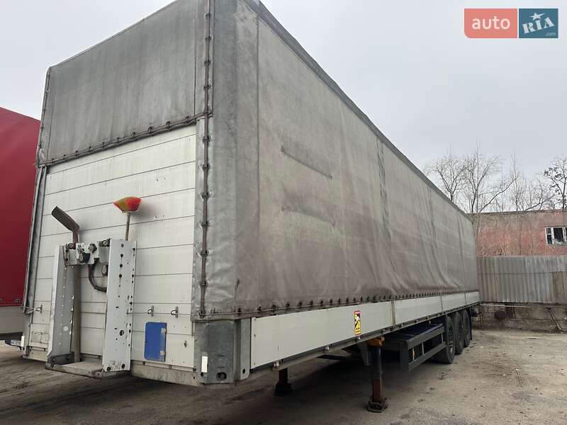 Тентованный борт (штора) - прицеп Schmitz Cargobull SPR 24 2007 в 