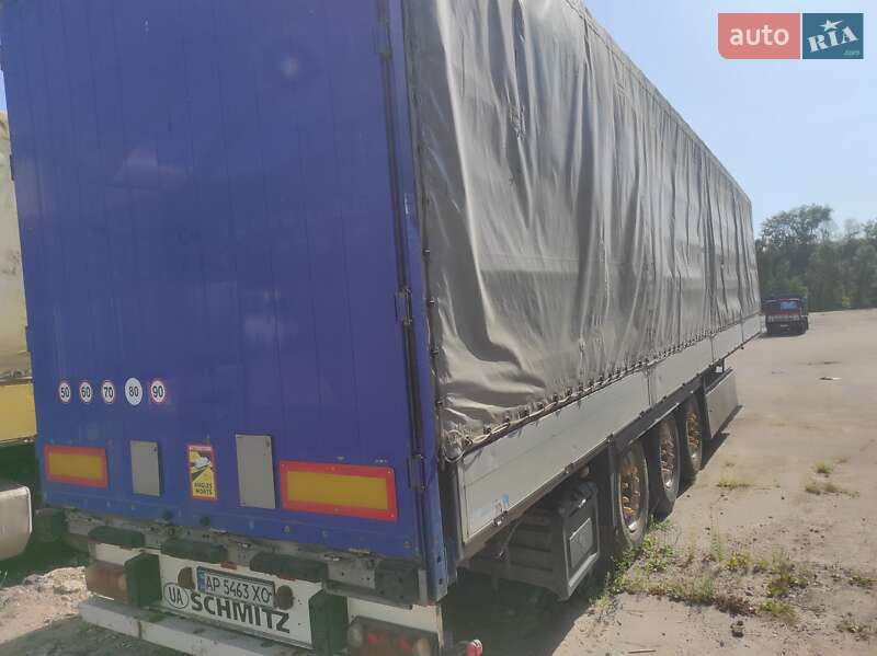 Тентований борт (штора) - напівпричіп Schmitz Cargobull SPR 24 2008 в Запоріжжі
