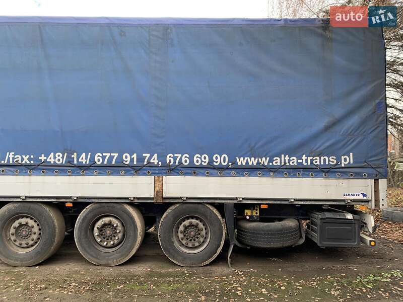 Бортовий напівпричіп Schmitz Cargobull SPR 24 2004 в Львові