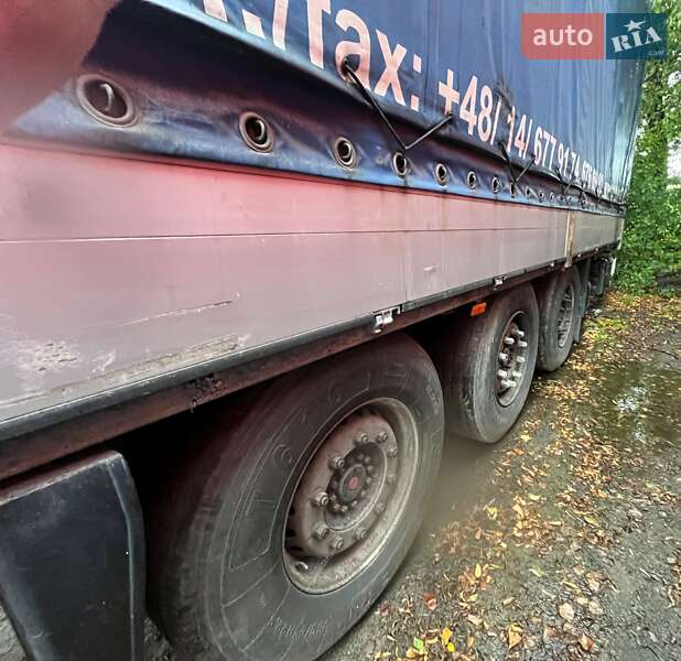 Бортовий напівпричіп Schmitz Cargobull SPR 24 2004 в Львові