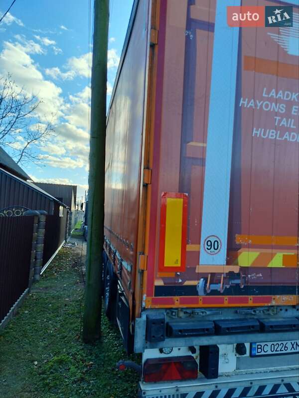 Тентованный борт (штора) - полуприцеп Schmitz Cargobull SPR 27 2006 в Каменке-Бугской