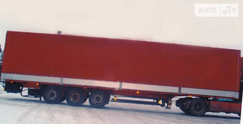 Тентованный борт (штора) - прицеп Schmitz Cargobull SPR 2002 в Луцке