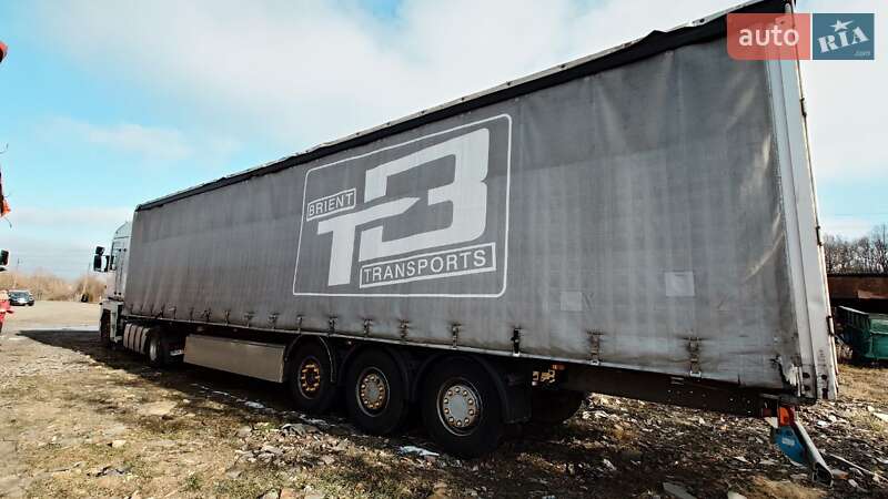Тентований борт (штора) - напівпричіп Schmitz Cargobull SSD 2007 в Звягелі