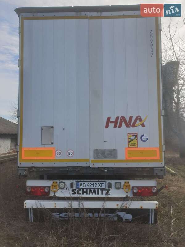 Бортовий напівпричіп Schmitz S-01 2006 в Вінниці