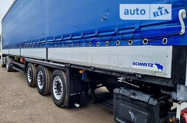 Тентованный борт (штора) - полуприцеп Schmitz S-01 2012 в 