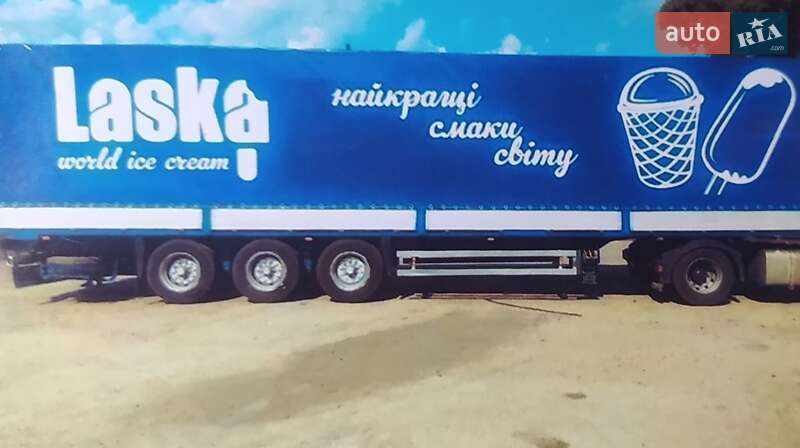 Бортовий напівпричіп Schmitz S-01 1998 в Дніпрі