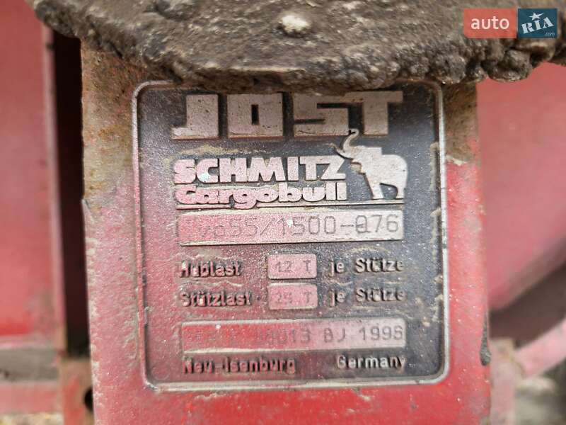 Зерновоз - полуприцеп Schmitz S-01 1998 в Варве