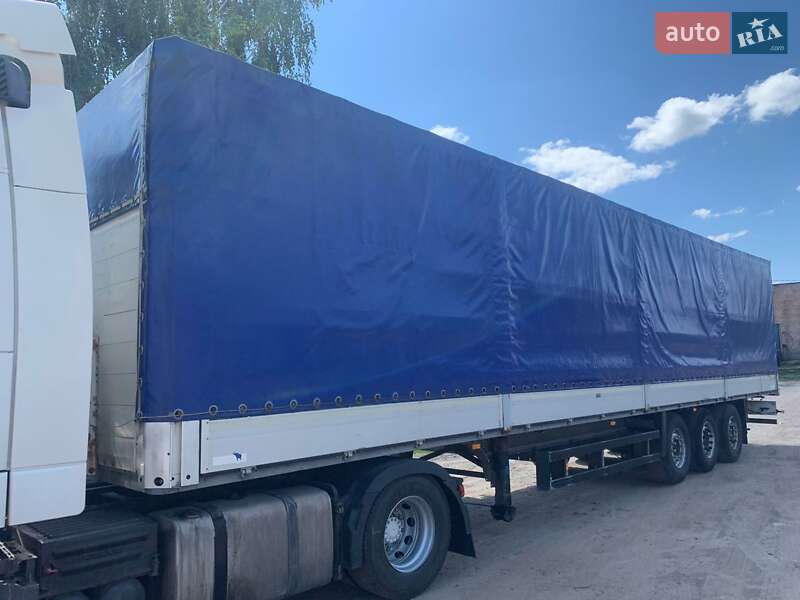Тентованный борт (штора) - полуприцеп Schmitz S-01 2004 в Конотопе