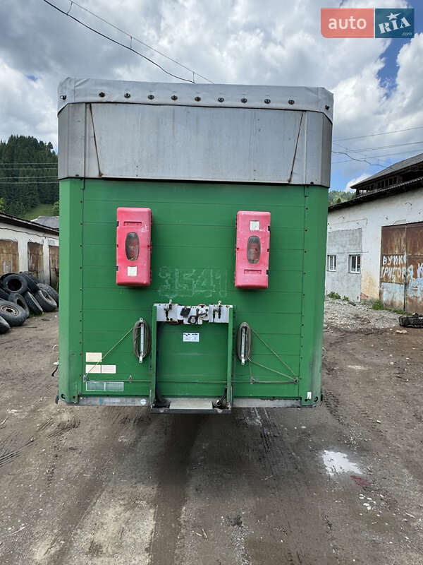 Тентованный борт (штора) - полуприцеп Schmitz S-01 2008 в Верховине фото 2 Тентованный борт (штора) - полуприцеп Schmitz S-01 2008 в Верховине