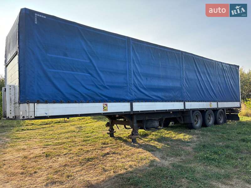 Тентованный борт (штора) - полуприцеп Schmitz S-01 2001 в 