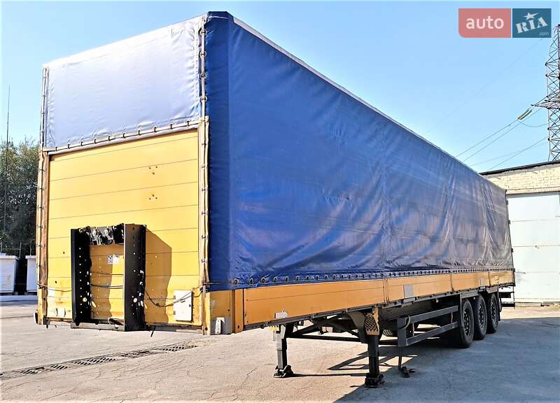 Тентованный борт (штора) - полуприцеп Schmitz S-01 2004 в 