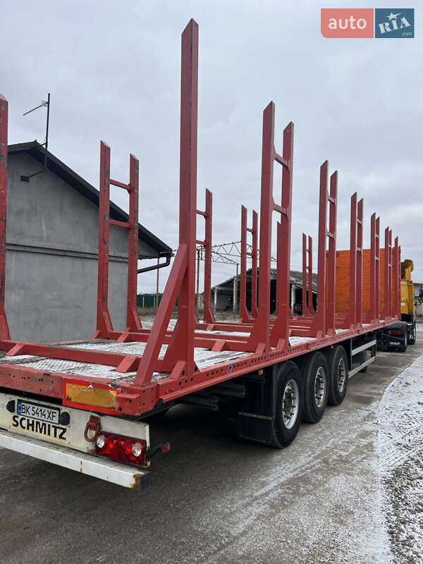 Лесовоз / Сортиментовоз - полуприцеп Schmitz S-01 2007 в Сарнах