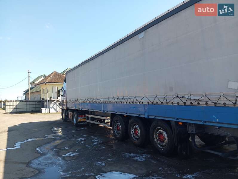 Тентованный борт (штора) - полуприцеп Schmitz S-01 2002 в Ковеле