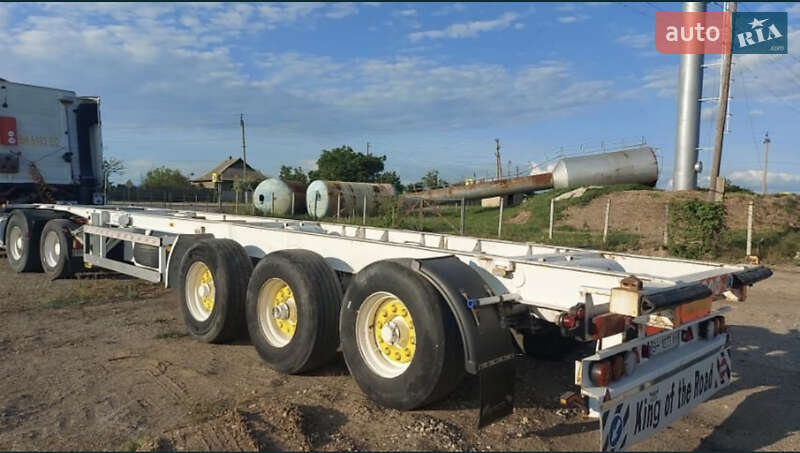 Контейнеровоз напівпричіп Schmitz S-01 1987 в Миколаївці фото Контейнеровоз напівпричіп Schmitz S-01 1987 в Миколаївці