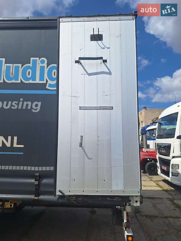 Тентований борт (штора) - напівпричіп Schmitz S-01 2008 в Одесі