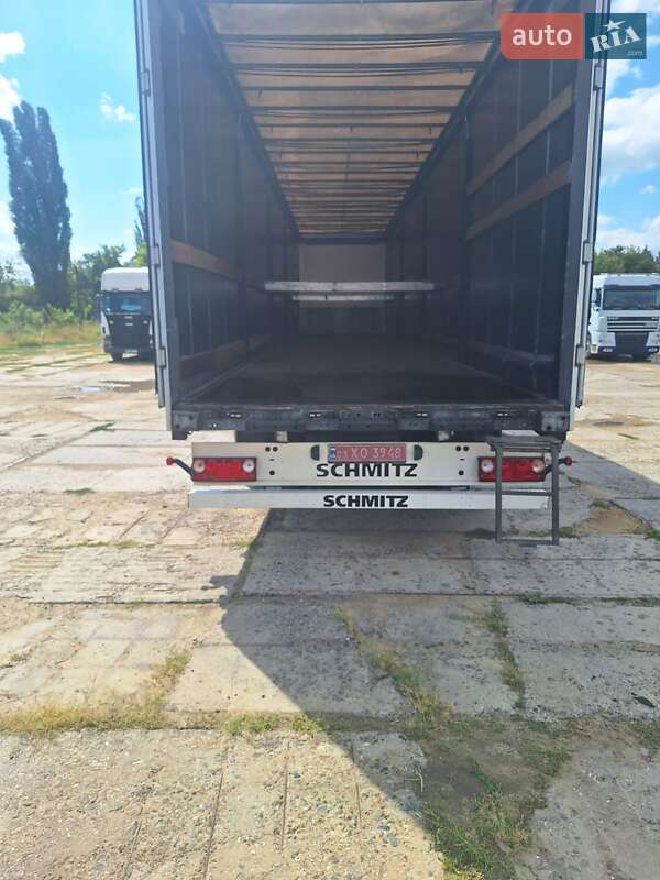 Тентований борт (штора) - напівпричіп Schmitz S-01 2008 в Одесі