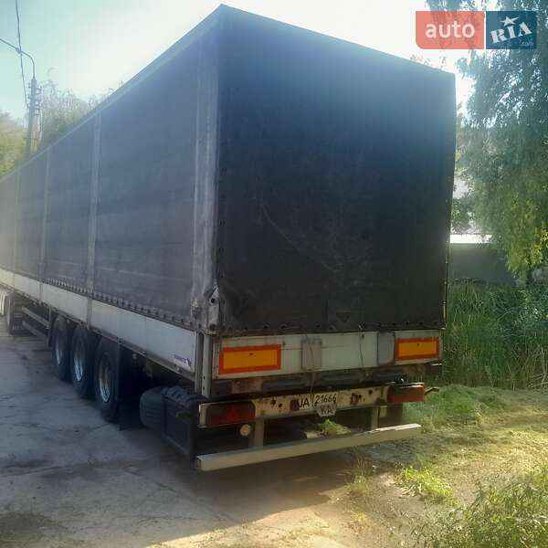 Тентованный борт (штора) - полуприцеп Schmitz S-01 2003 в Киеве