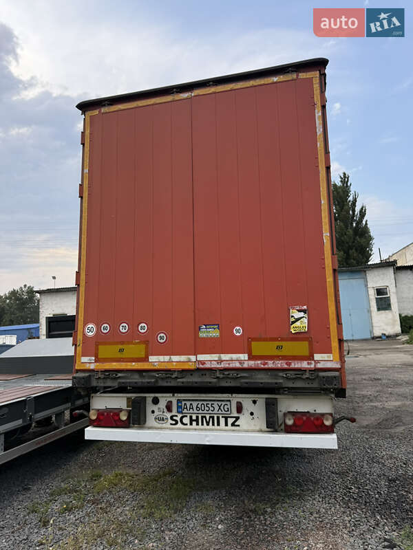 Тентованный борт (штора) - полуприцеп Schmitz S-01 2008 в Киеве