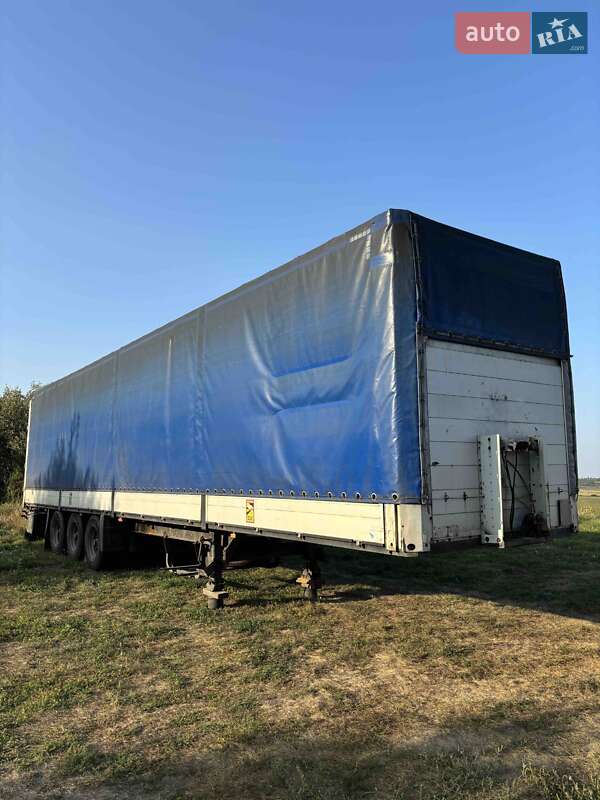 Тентований борт (штора) - напівпричіп Schmitz S-01 2001 в Переяславі