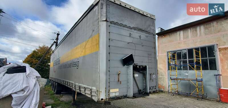 Тентованный борт (штора) - полуприцеп Schmitz S-01 2003 в Пустомытах
