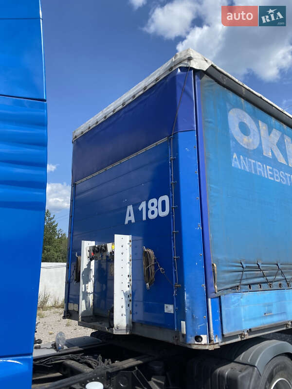 Тентований борт (штора) - напівпричіп Schmitz S-01 2002 в Пилиповичах