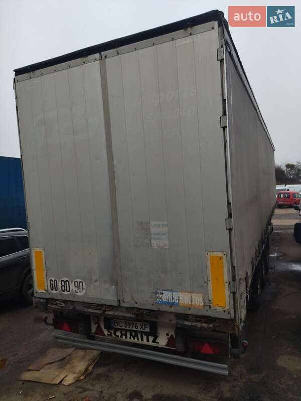 Тентованный борт (штора) - полуприцеп Schmitz S-01 2003 в Лубнах