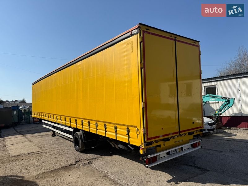 Тентованный борт (штора) - полуприцеп Schmitz S-01 2006 в Львове