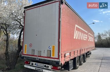 Тентований борт (штора) - напівпричіп Schmitz S-01 2011 в Ужгороді