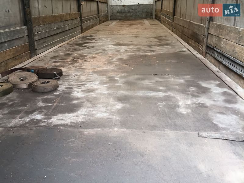 Тентований борт (штора) - напівпричіп Schmitz S-01 2003 в Запоріжжі