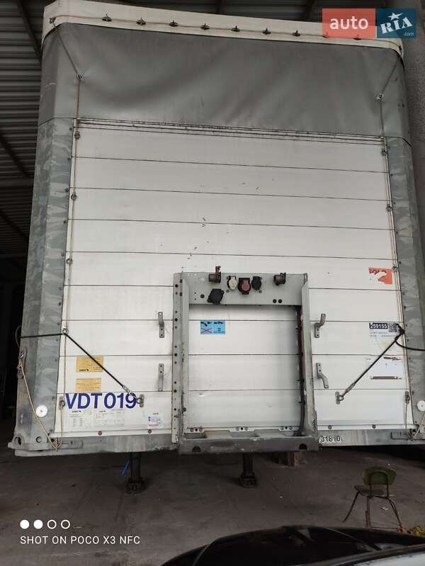Тентований борт (штора) - напівпричіп Schmitz SCB 2013 в Козятині