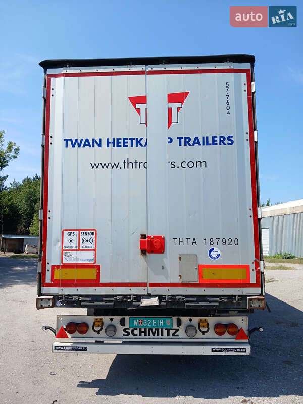 Тентованный борт (штора) - полуприцеп Schmitz SCB 2013 в Днепре