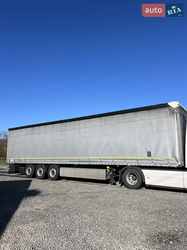 Тентованный борт (штора) - полуприцеп Schmitz SCB 2016 в Иршаве