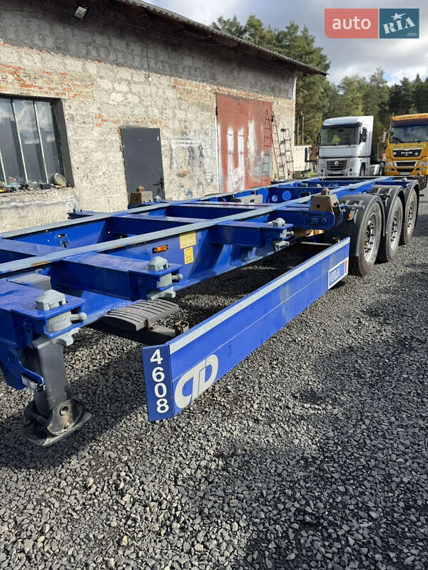 Контейнеровоз напівпричіп Schmitz SCF 24G 2007 в Ковелі фото 8 Контейнеровоз напівпричіп Schmitz SCF 24G 2007 в Ковелі