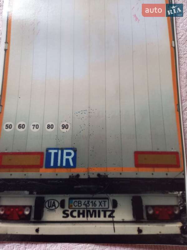 Бортовий напівпричіп Schmitz SCS 24 2007 в Чернігові