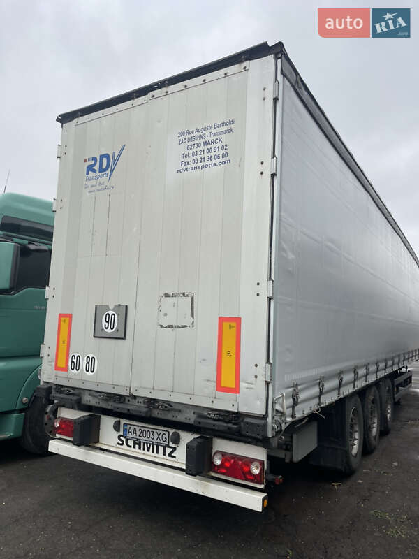 Тентований борт (штора) - напівпричіп Schmitz SCS 24 2010 в Києві фото 13 Тентований борт (штора) - напівпричіп Schmitz SCS 24 2010 в Києві