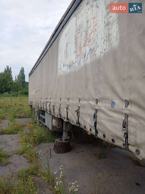Тентований борт (штора) - напівпричіп Schmitz SCS 24 1999 в Немирові