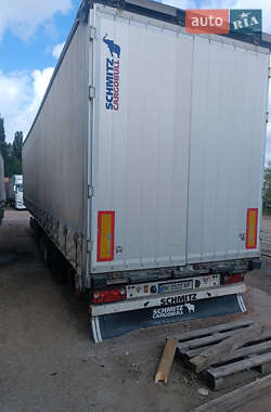 Тентованный борт (штора) - полуприцеп Schmitz SCS 24 2007 в 