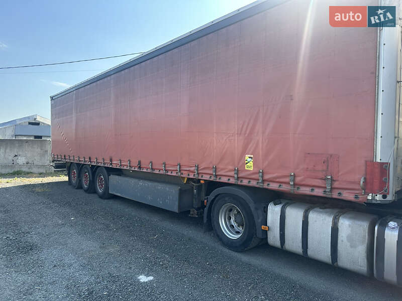 Тентованный борт (штора) - полуприцеп Schmitz SCS 24 2006 в 