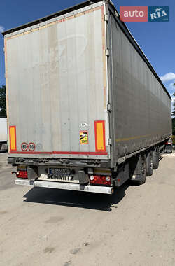 Тентованный борт (штора) - полуприцеп Schmitz SCS 24 2008 в 
