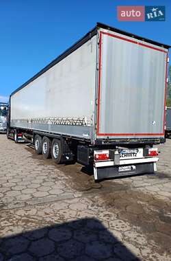 Тентованный борт (штора) - полуприцеп Schmitz SCS 24 2014 в 