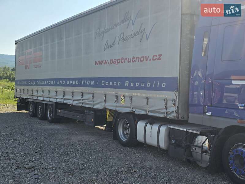 Тентований борт (штора) - напівпричіп Schmitz SCS 24 2013 в Тячеві