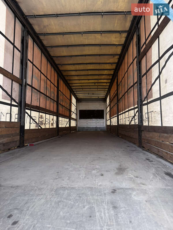 Тентований борт (штора) - напівпричіп Schmitz SCS 24 2013 в Луцьку