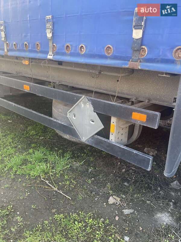 Тентований борт (штора) - напівпричіп Schmitz SCS 24L-1362EB 2005 в Липовій Долині